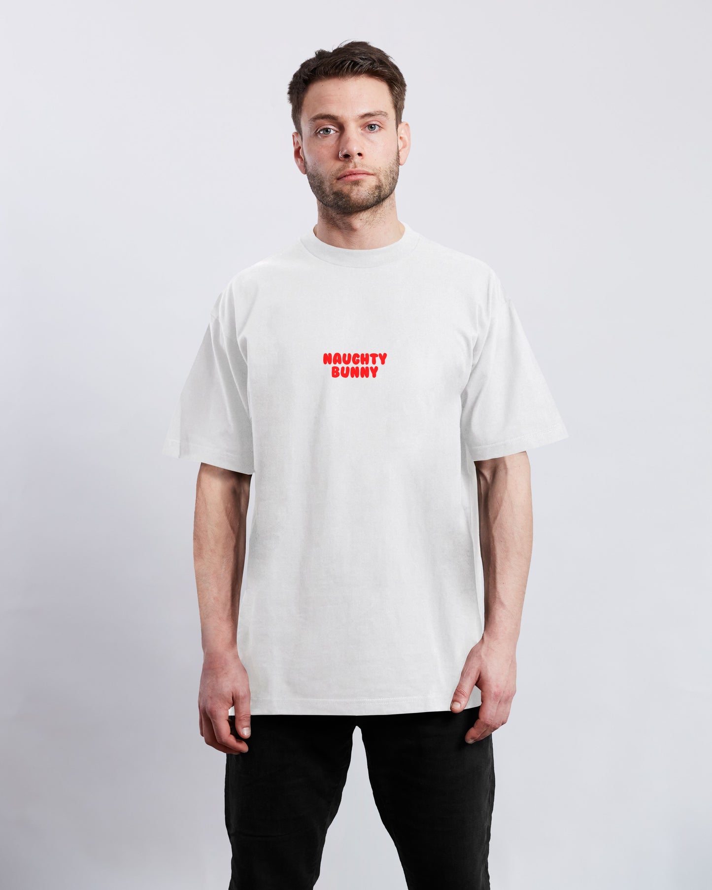 "Naughty Bunny" Oversized Tee